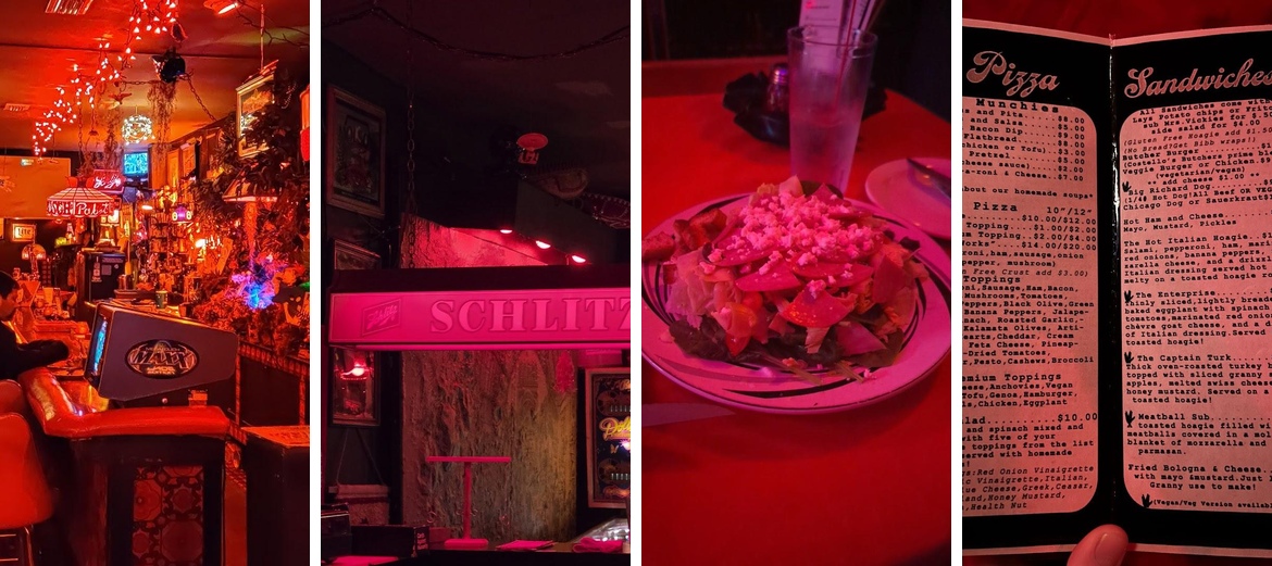 Elbow Room Menu